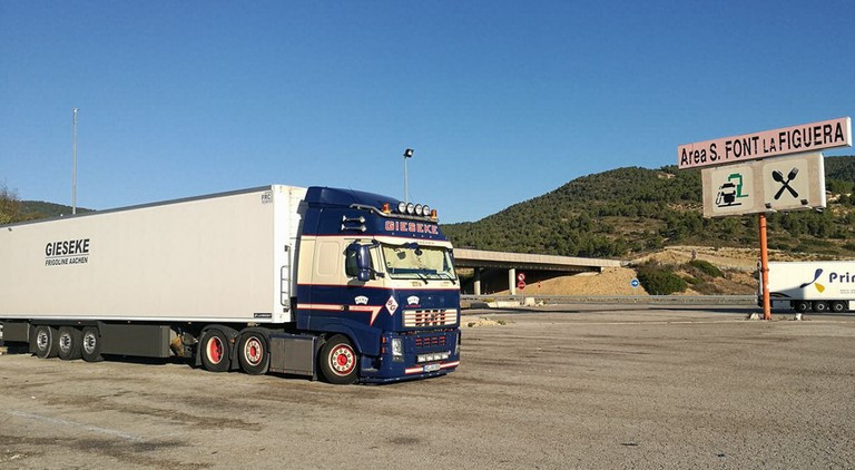 Frigoline Gieseke Kühltransporte Spanien